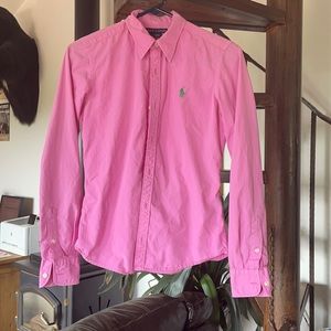 Women’s Ralph Lauren Button down long sleeve shirt